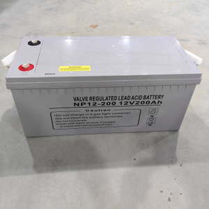 Sistema de almacenamiento de energía para el hogar, batería de almacenamiento AGM segura y resistente a terremotos, baterías 12v200ah VRLA