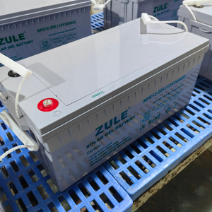 La batería solar de plomo-ácido tiene una larga vida útil de 3000 ciclos, batería de almacenamiento de energía doméstica recargable de 12V200ah